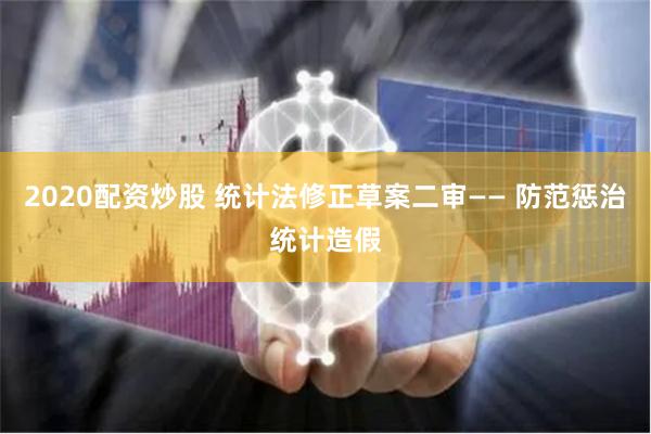 2020配资炒股 统计法修正草案二审—— 防范惩治统计造假